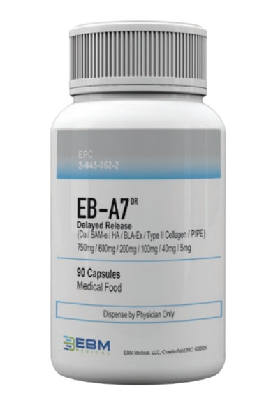 A visual of the EB-A7 bottle